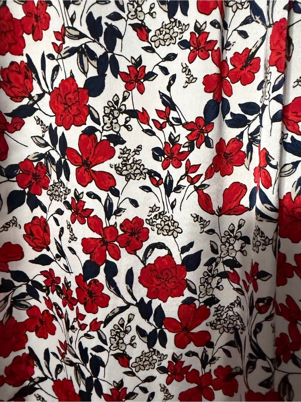 Liz Claiborne Cap Sleeve Floral Print Blouse - Picture 4 of 15